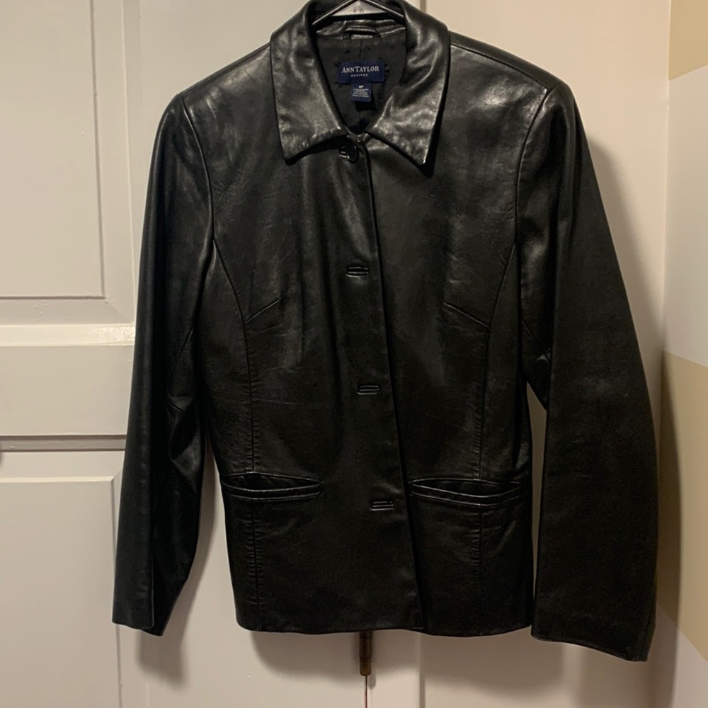 Leather jacket